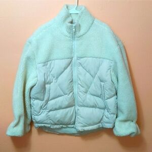 Pretty Little Thing Sherpa Oversized Teddy Jacket Medium